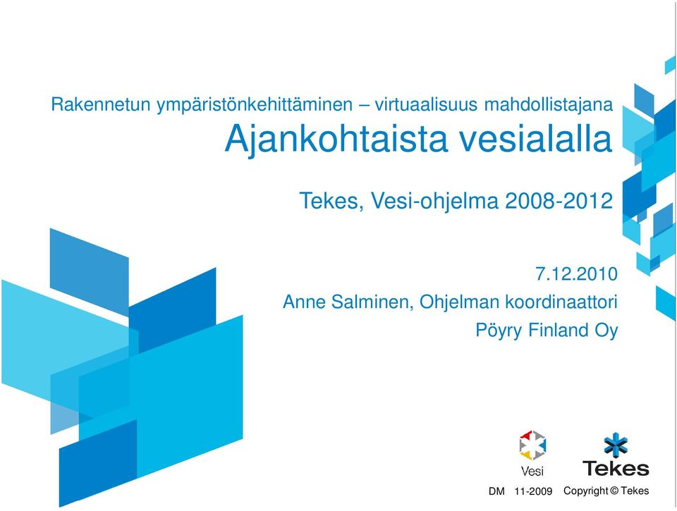 Vesi-ohjelma 2008-2012 