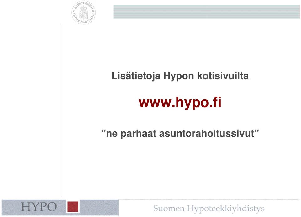 hypo.fi ne parhaat