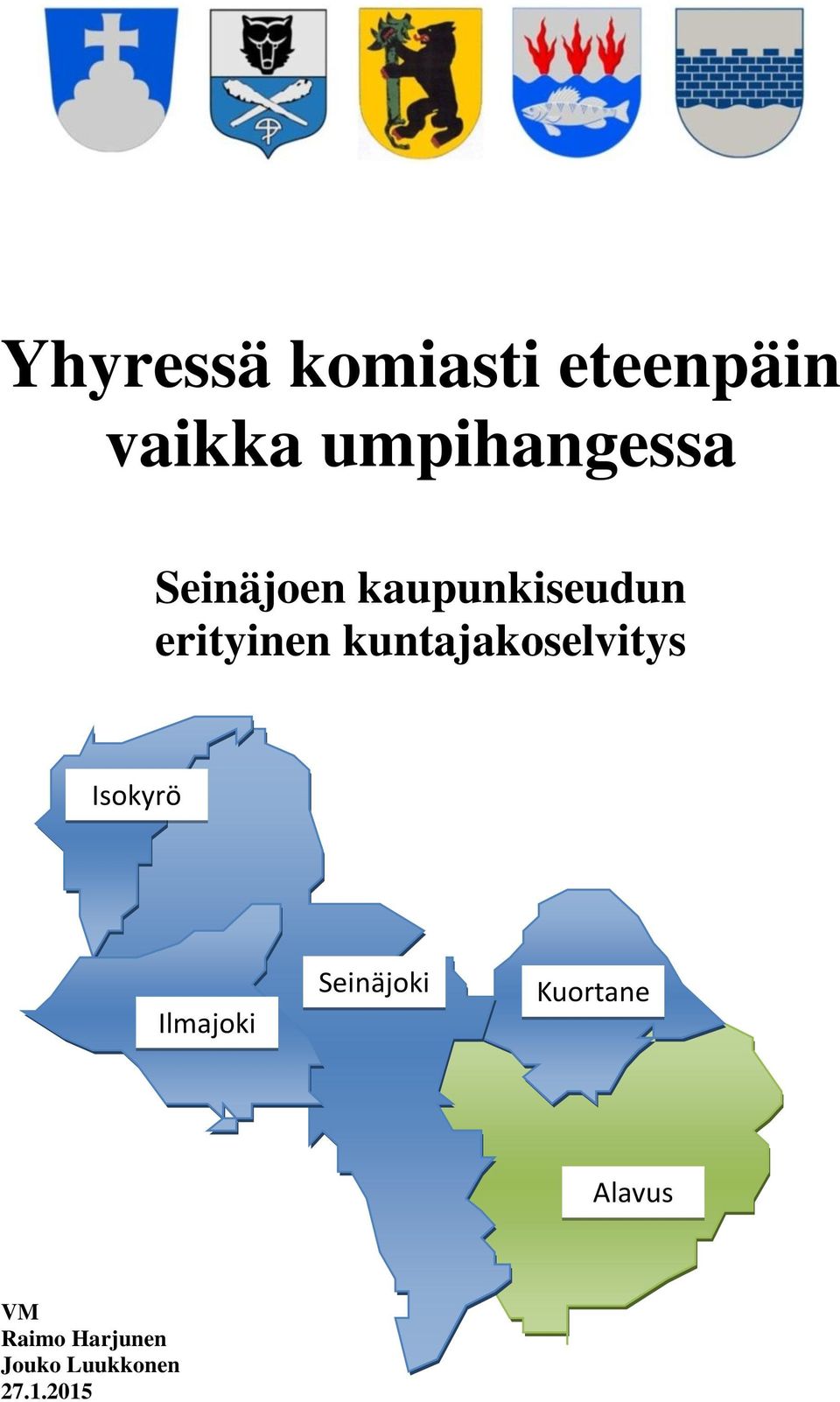 erityinen kuntajakoselvitys Isokyrö Ilmajoki