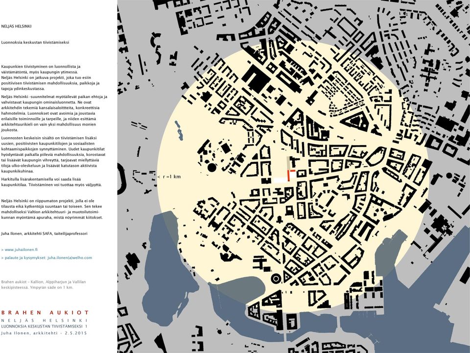 Neljäs Helsinki -suunnitelmat myötäilevät paikan ehtoja ja vahvistavat kaupungin ominaisluonnetta. Ne ovat arkkitehdin tekemiä kansalaisaloittteita, konkreettisia hahmotelmia.