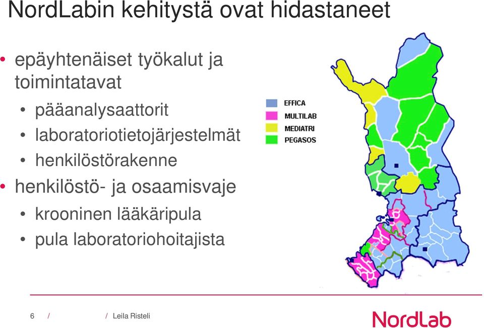 laboratoriotietojärjestelmät henkilöstörakenne