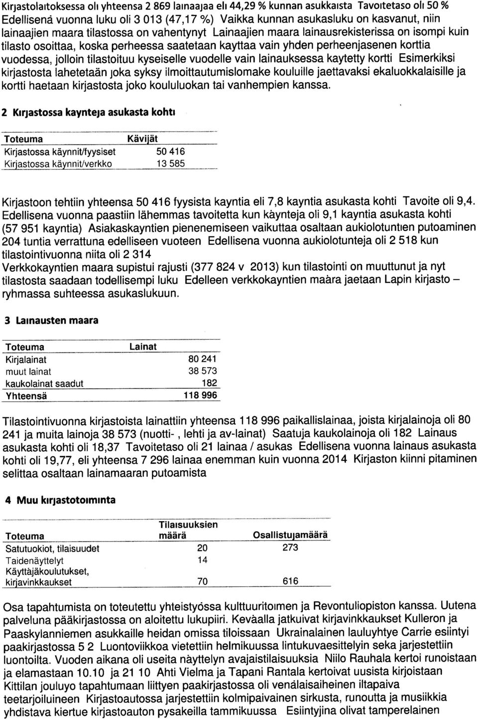 kyseiselle vuodelle vain lainauksessa kaytetty kortti Esimerkiksi kirjastosta lahetetaän joka syksy ilmoittautumislomake kouluille jaettavaksi ekaluokkalaisille ja kortti haetaan kirjastosta joko