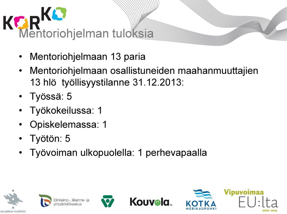 työllisyystilanne 31.12.