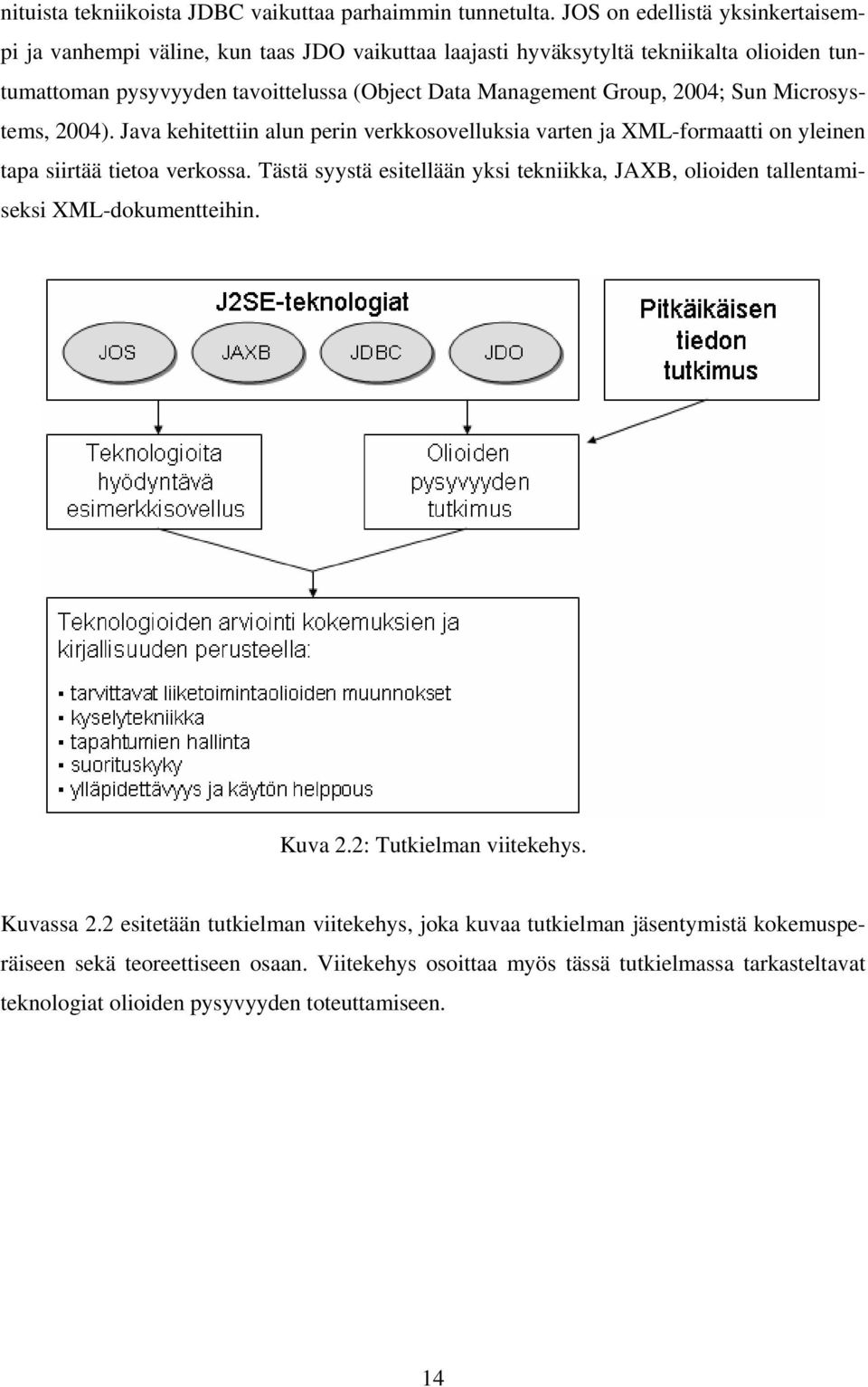 Group, 2004; Sun Microsystems, 2004). Java kehitettiin alun perin verkkosovelluksia varten ja XML-formaatti on yleinen tapa siirtää tietoa verkossa.