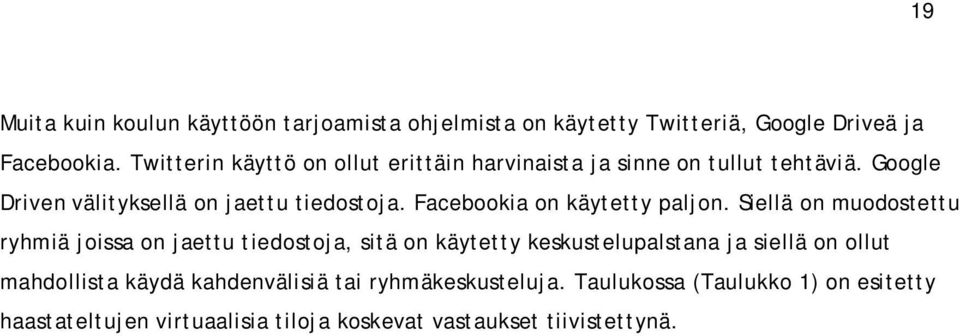 Facebookia on käytetty paljon.