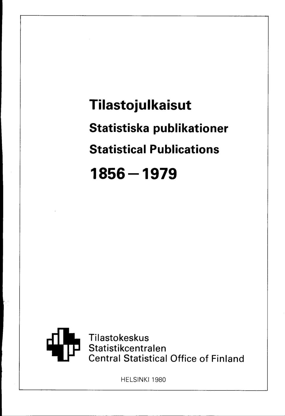 1856-1979 Tilastokeskus