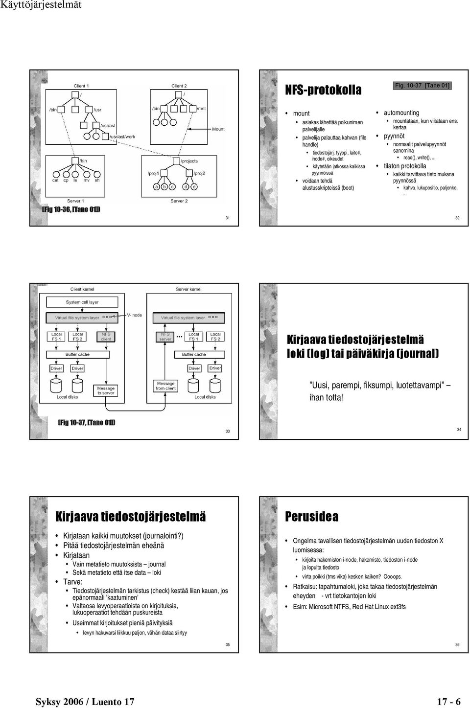 kertaa pyynnöt normaalit palvelupyynnöt sanomina read(), write(),.