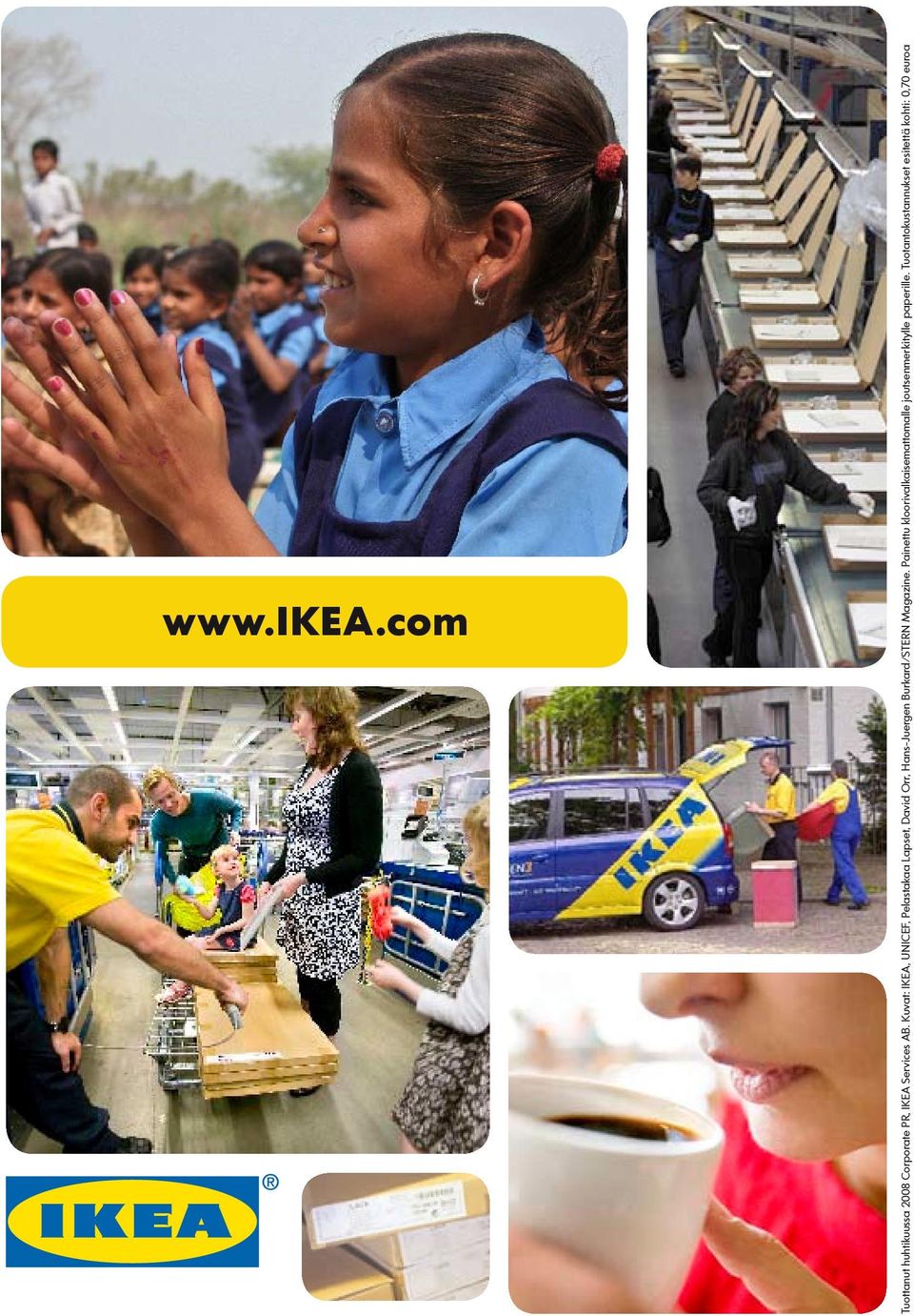 Kuvat: IKEA, UNICEF, Pelastakaa Lapset, David Orr, Hans-Juergen