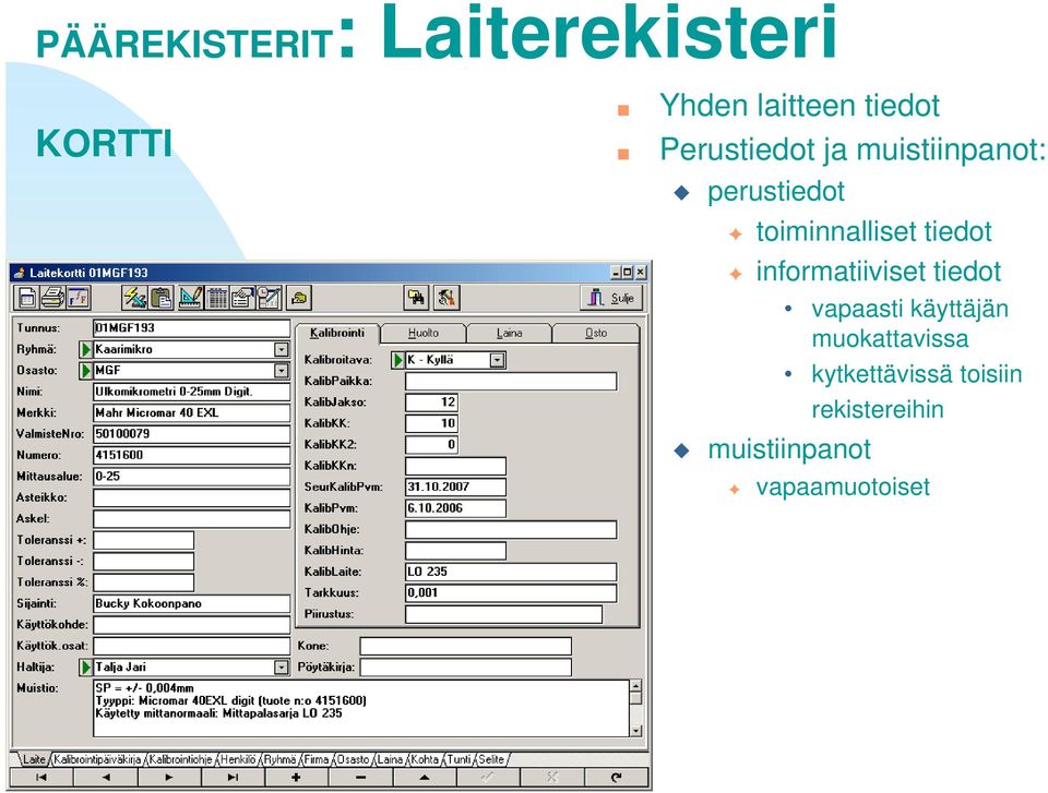 tiedot informatiiviset tiedot muistiinpanot vapaasti