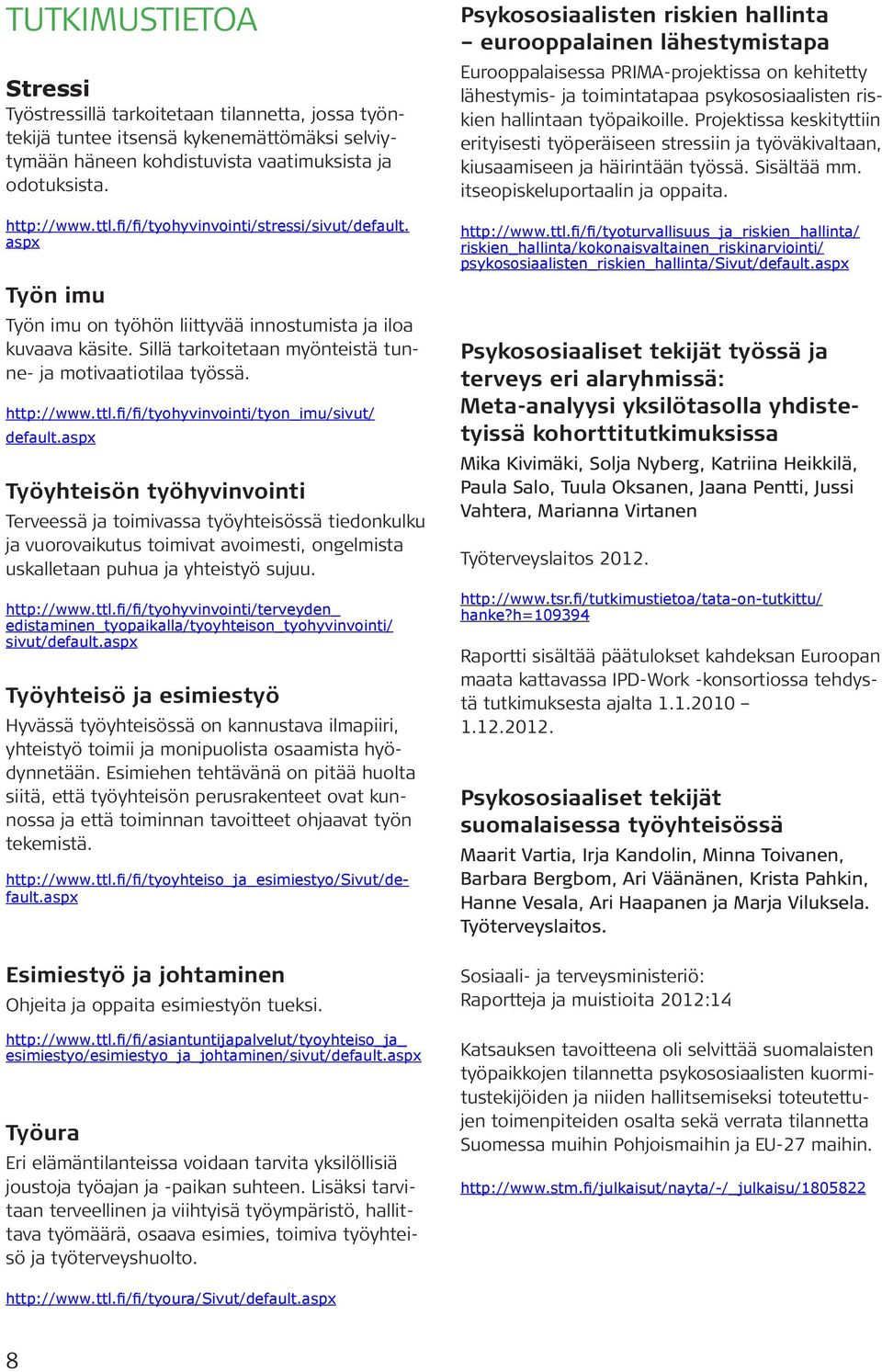 ttl.fi/fi/tyohyvinvointi/tyon_imu/sivut/ default.