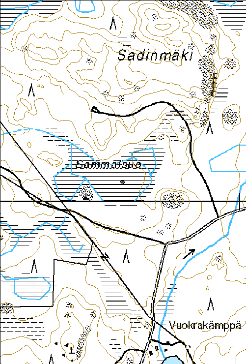 32 Kohdetyyppi: 9 Valmistuspaikat/työpaikat Copyright: Metsähallitus 2008