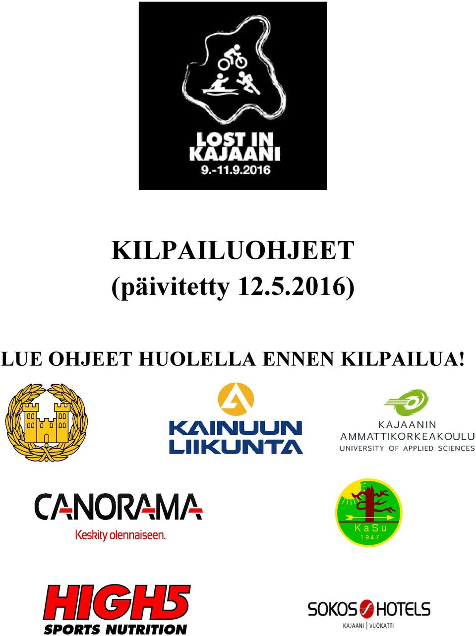 2016) LUE OHJEET