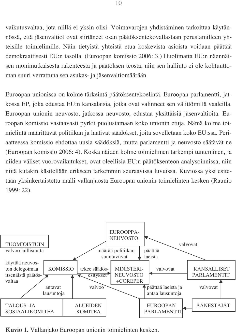 niin sen hallinto ei ole kohtuuttoman suuri verrattuna sen asukas- ja jäsenvaltiomäärään Euroopan unionissa on kolme tärkeintä päätöksentekoelintä Euroopan parlamentti, jatkossa EP, joka edustaa EU:n