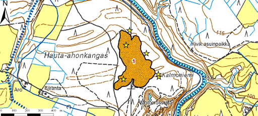 Alavuden kaupungin alueella soranottoa on ollut tai on edelleen Hauta-ahonkankaan, Lepistönkankaan, Pyylammen ja Tastulanmäen pohjavesialueilla.