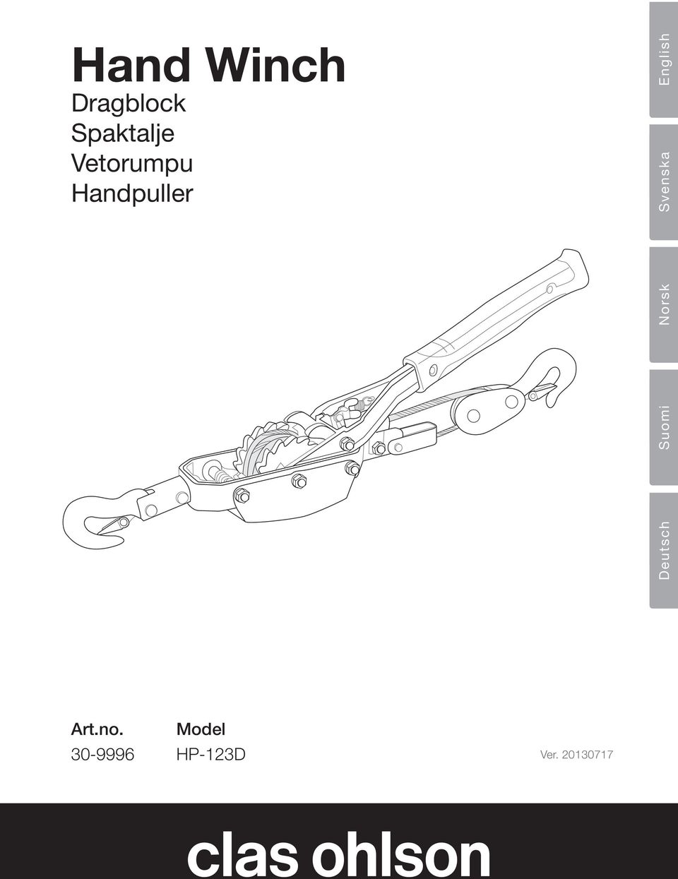 Svenska Deutsch Suomi Norsk Art.