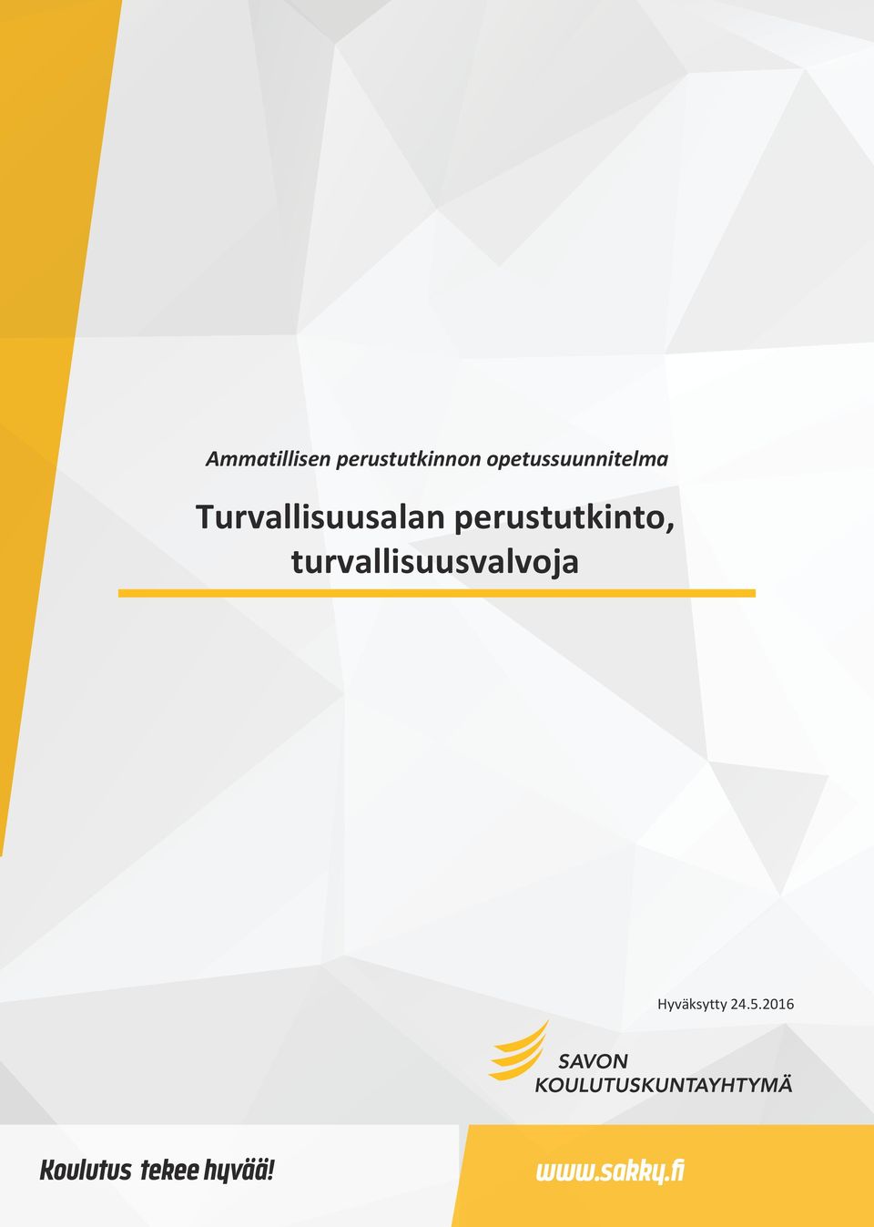 perustutkinto, turvallisuusvalvoja