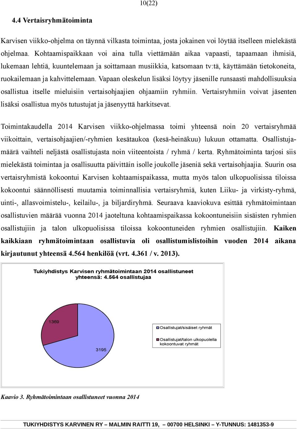 kahvittelemaan. Vapaan oleskelun lisäksi löytyy jäsenille runsaasti mahdollisuuksia osallistua itselle mieluisiin vertaisohjaajien ohjaamiin ryhmiin.