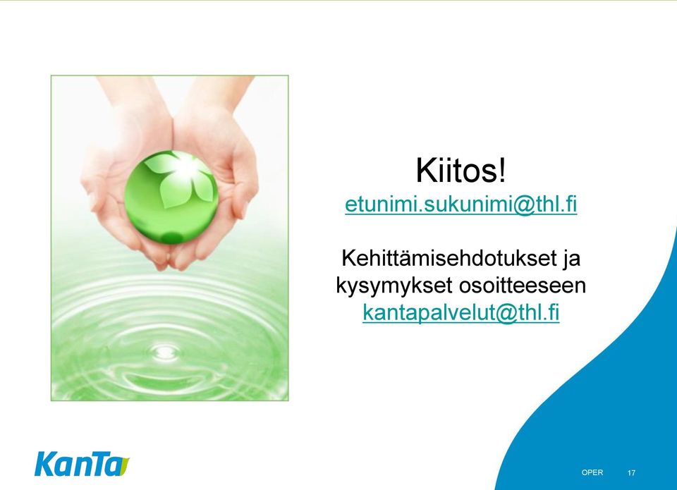 fi Kehittämisehdotukset ja