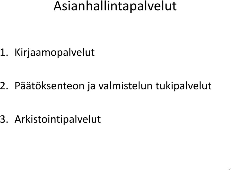 Päätöksenteon ja