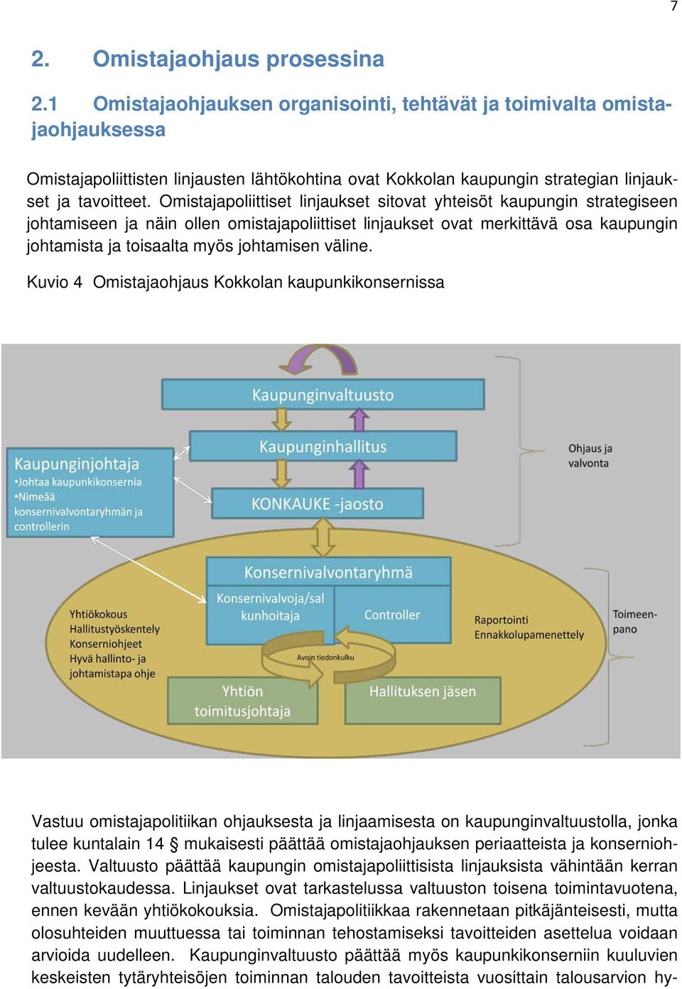 Omistajapoliittiset linjaukset sitovat yhteisöt kaupungin strategiseen johtamiseen ja näin ollen omistajapoliittiset linjaukset ovat merkittävä osa kaupungin johtamista ja toisaalta myös johtamisen