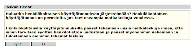 4 Perustelu oman auton käytölle on pakollinen Ohjelma hyväksyy vain täysiä kilometrejä, pyöristä tarvittaessa.