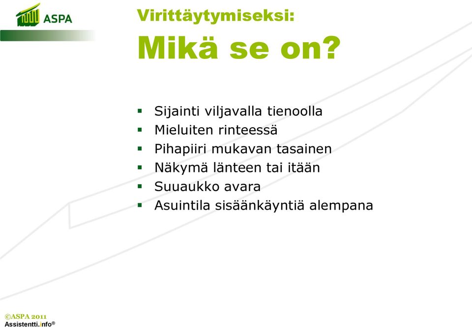 rinteessä Pihapiiri mukavan tasainen Näkymä