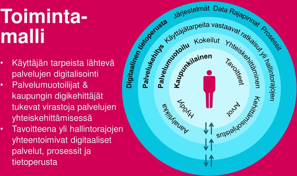 tukevat virastoja palvelujen yhteiskehittämisessä Tavoitteena