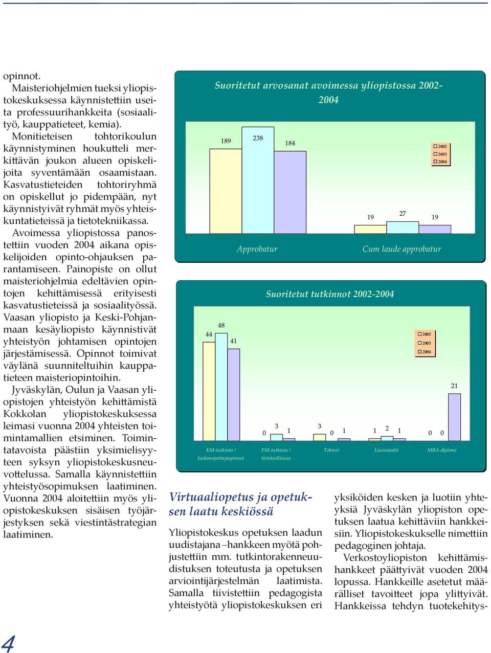 Kasvatustieteiden tohtoriryhmä on opiskellut jo pidempään, nyt käynnistyivät ryhmät myös yhteiskuntatieteissä ja tietotekniikassa.
