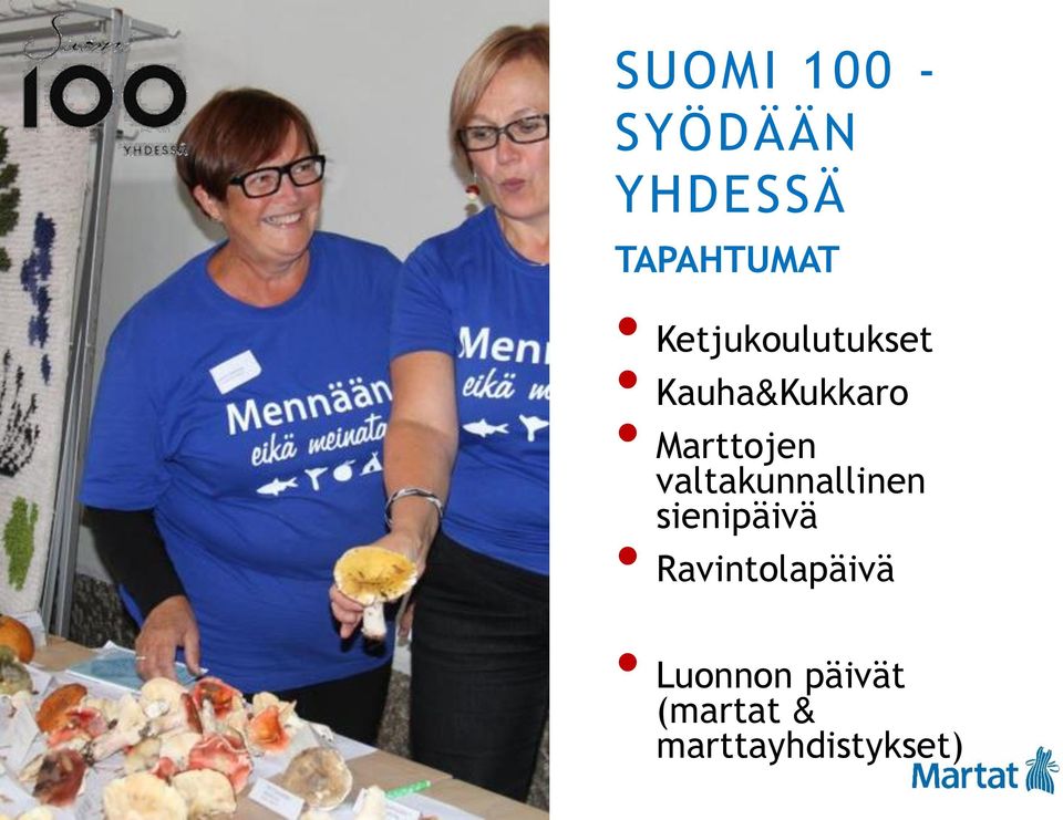 valtakunnallinen sienipäivä