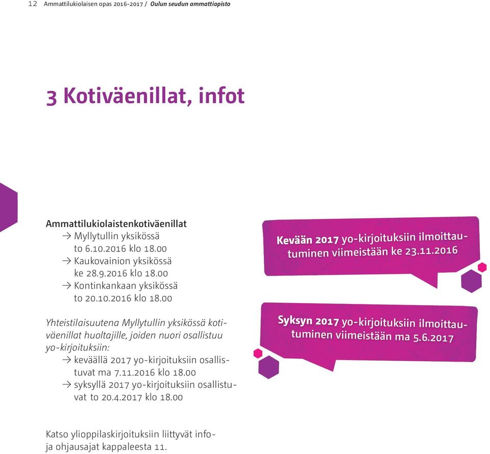 00 Kontinkankaan yksikössä to 20.10.2016 klo 18.