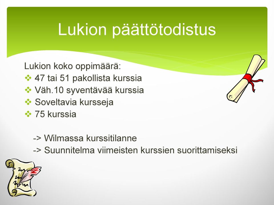 10 syventävää kurssia Soveltavia kursseja 75
