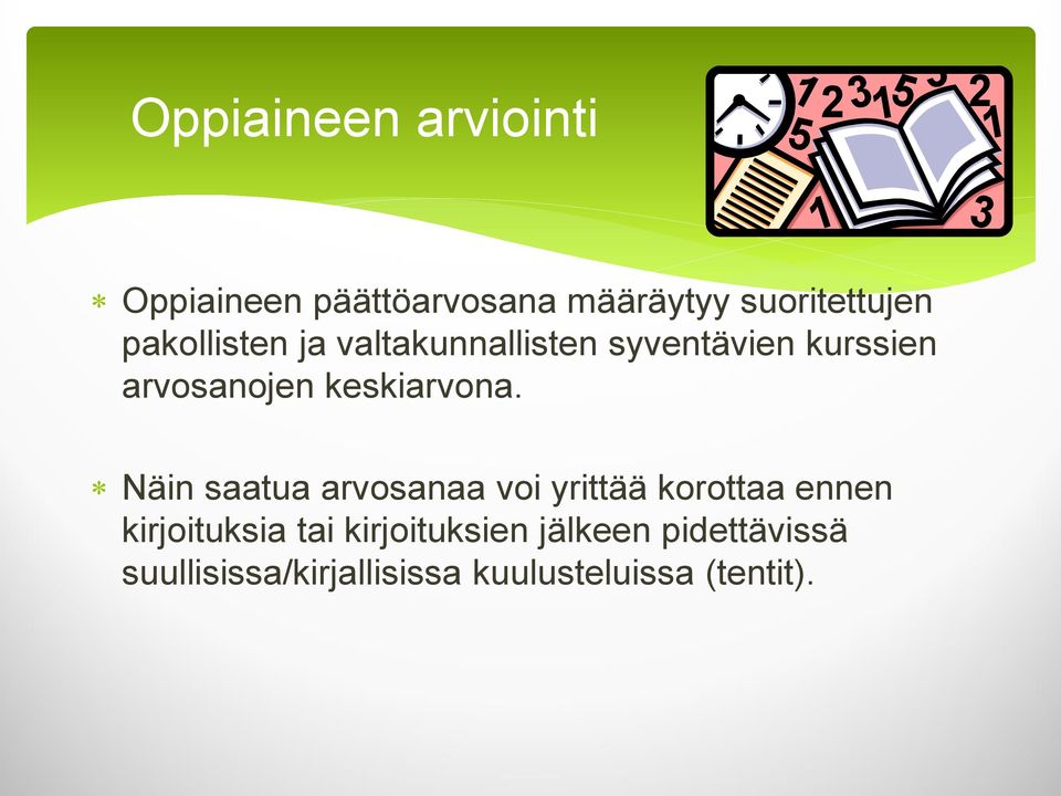 keskiarvona.