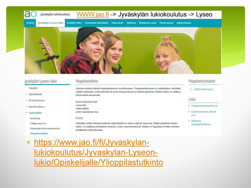 Lyseo https://www.jao.