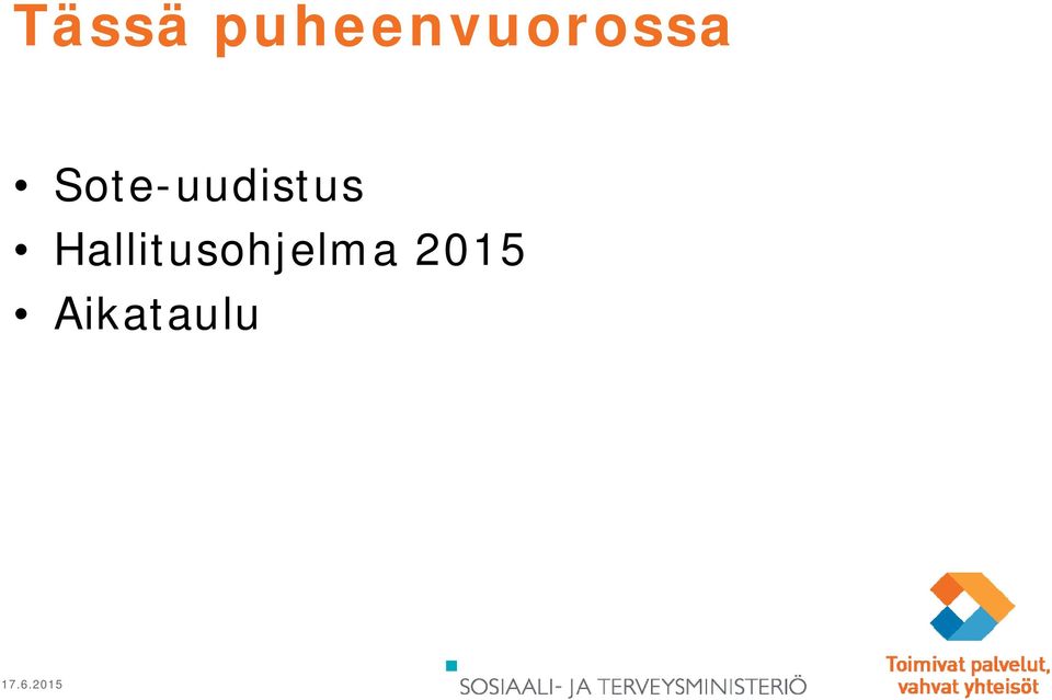 Sote-uudistus