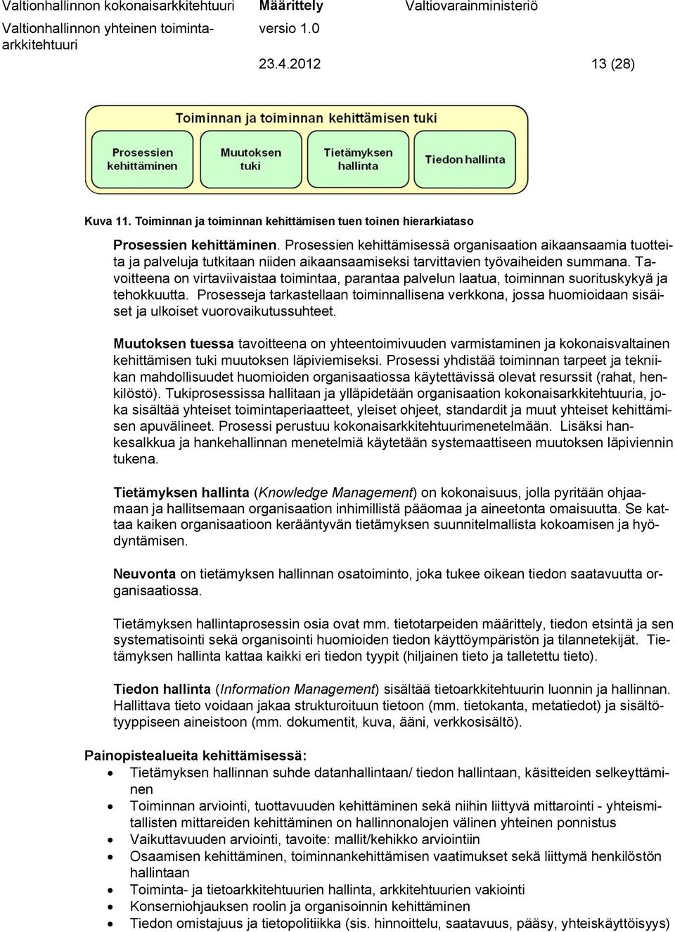 Tavoitteena on virtaviivaistaa toimintaa, parantaa palvelun laatua, toiminnan suorituskykyä ja tehokkuutta.