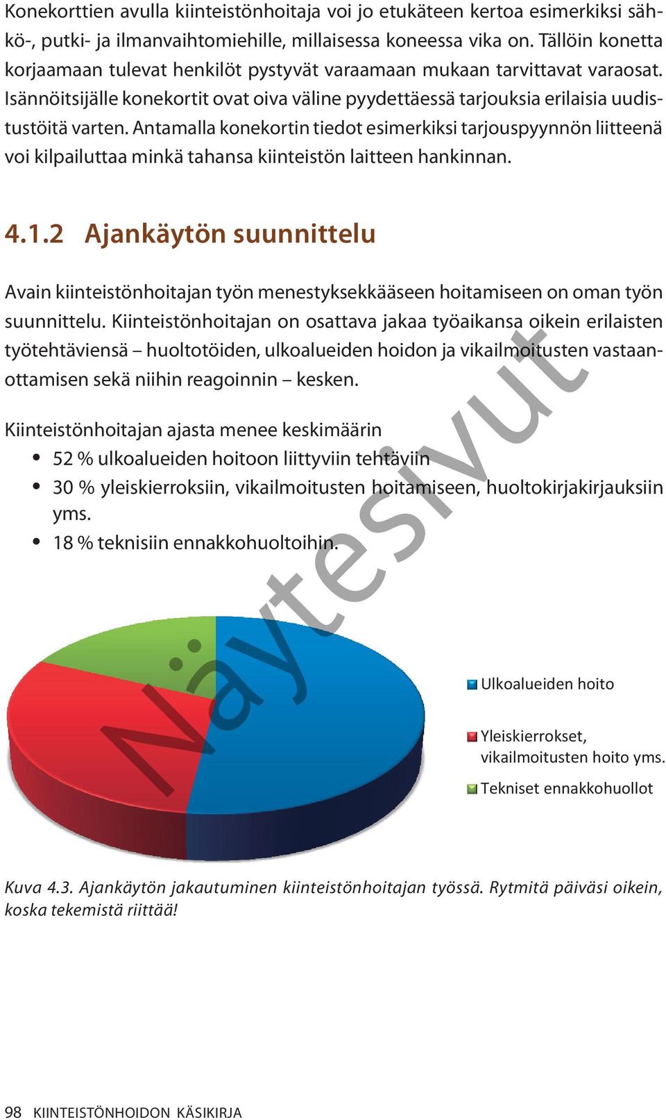 Antamalla konekortin tiedot esimerkiksi tarjouspyynnön liitteenä voi kilpailuttaa minkä tahansa kiinteistön laitteen hankinnan. 4.1.