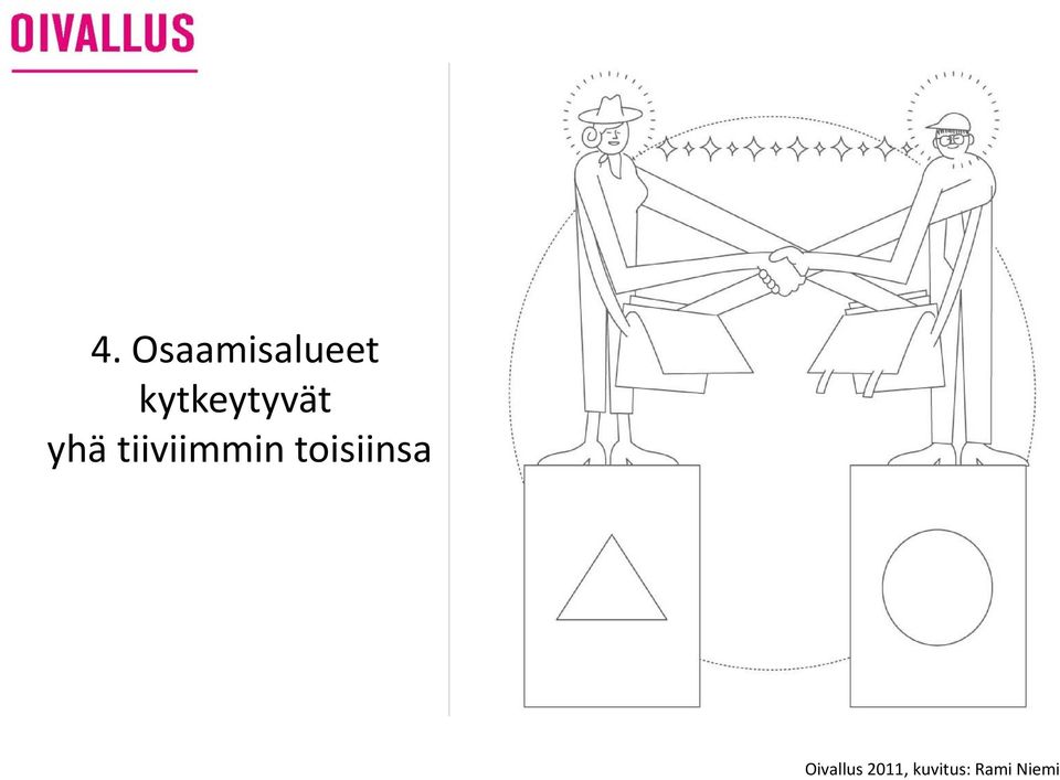 tiiviimmin toisiinsa