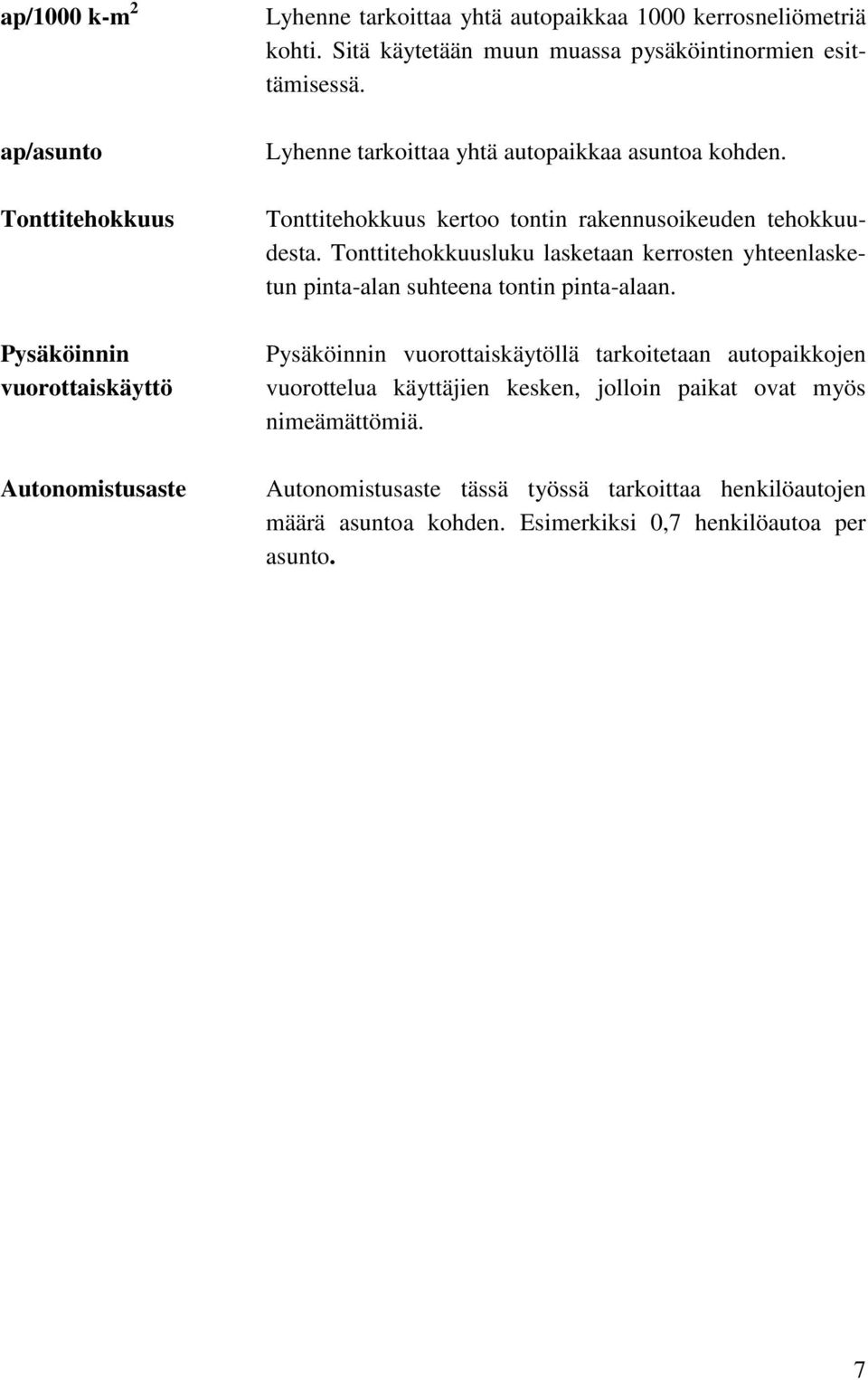 Tonttitehokkuus kertoo tontin rakennusoikeuden tehokkuudesta. Tonttitehokkuusluku lasketaan kerrosten yhteenlasketun pinta-alan suhteena tontin pinta-alaan.