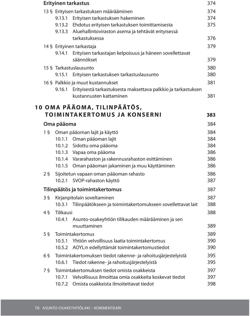 Palkkio ja muut kustannukset 381 9.16.