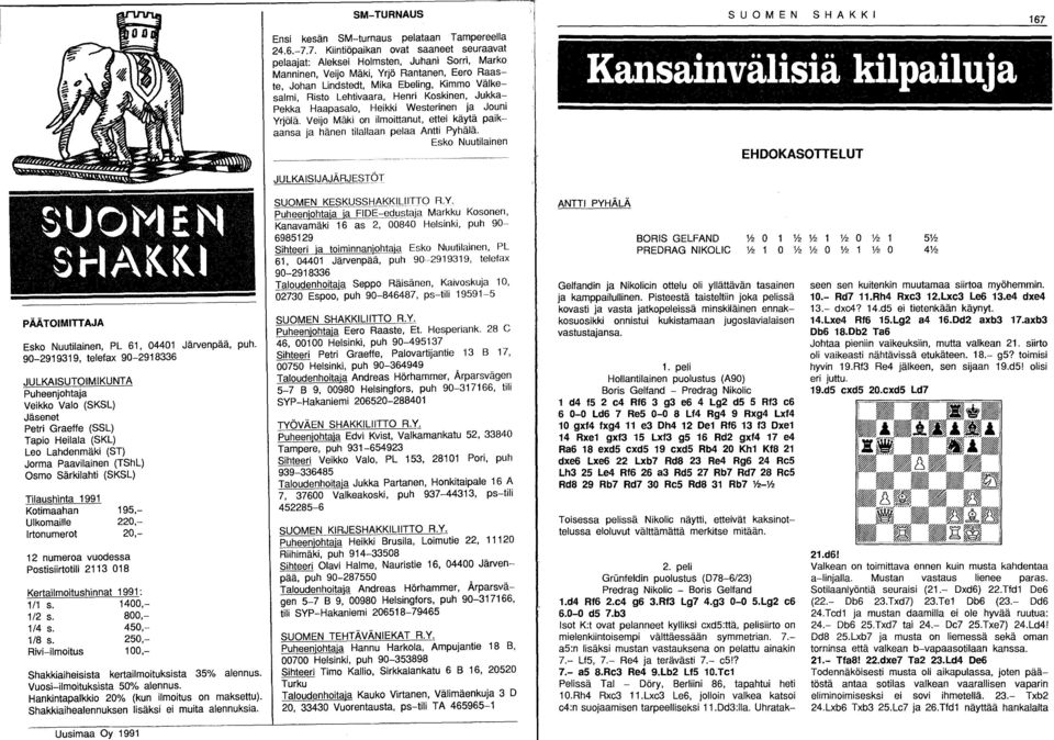 Lehtivaara, Henri Koskinen, Jukka Pekka Haapasalo, Heikki Westerinen ja Jouni Yrjölä. Veijo Mäki on ilmoittanut, ettei käytä paikaansa ja hänen tilallaan pelaa Antti Pyhälä.