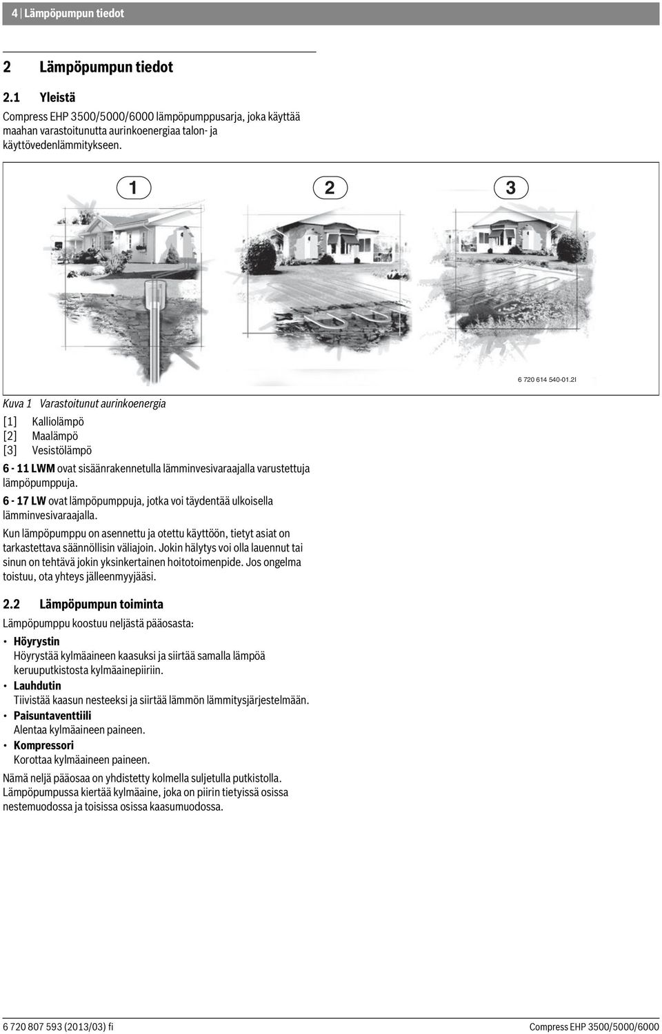 6-17 LW ovat lämpöpumppuja, jotka voi täydentää ulkoisella lämminvesivaraajalla. Kun lämpöpumppu on asennettu ja otettu käyttöön, tietyt asiat on tarkastettava säännöllisin väliajoin.