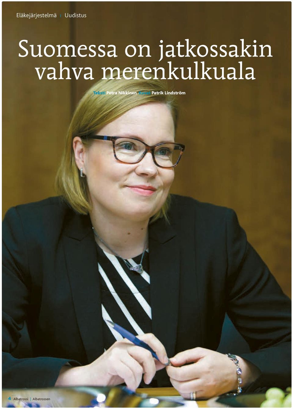 merenkulkuala Teksti Petra Nikkinen