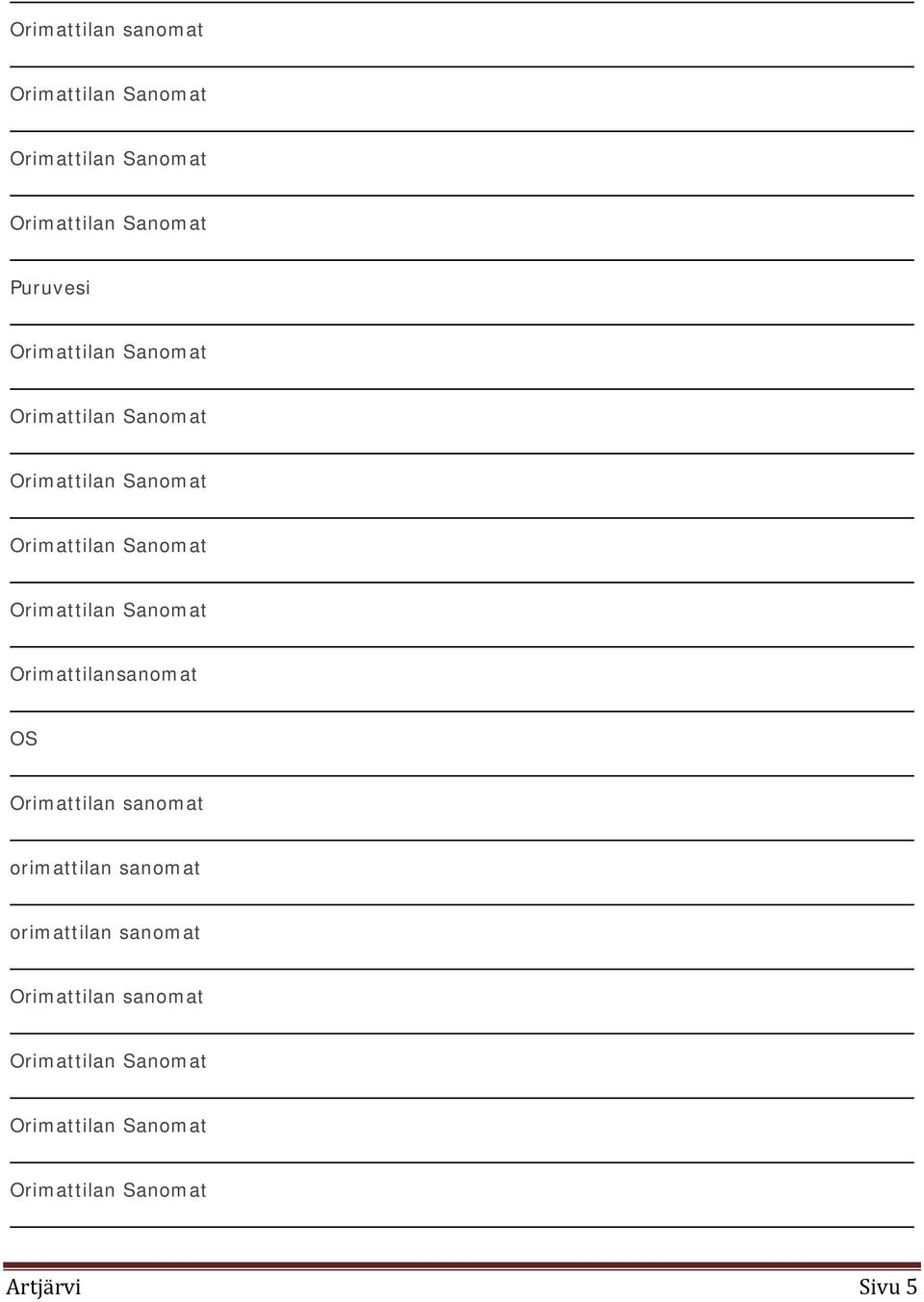 Orimattilan Sanomat Orimattilansanomat OS Orimattilan sanomat orimattilan sanomat