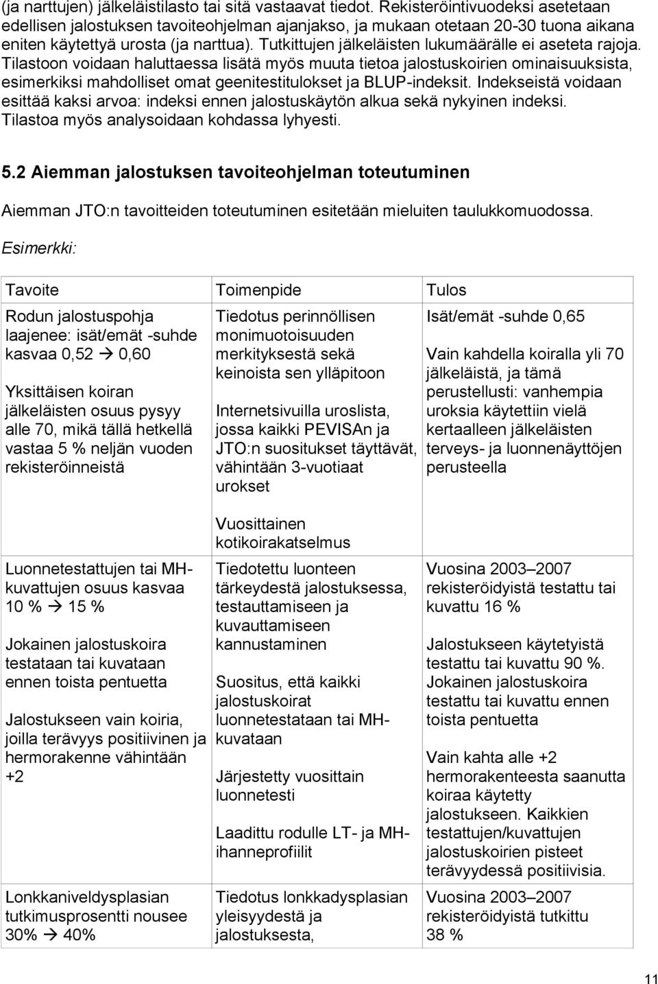 Tutkittujen jälkeläisten lukumäärälle ei aseteta rajoja.