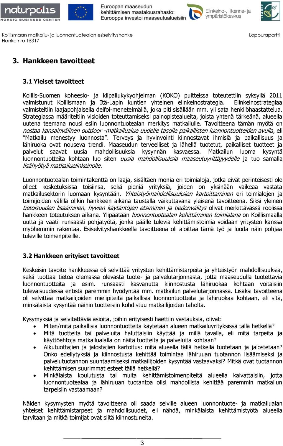 Elinkeinostrategiaa valmisteltiin laajapohjaisella delfoi-menetelmällä, joka piti sisällään mm. yli sata henkilöhaastattelua.