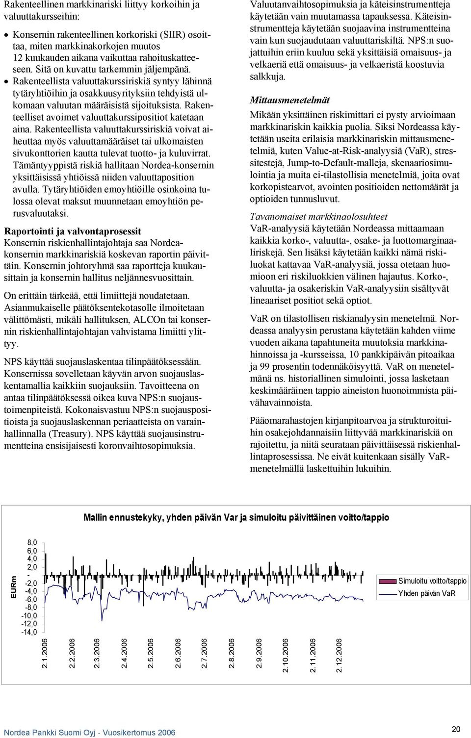 Rakenteelliset avoimet valuuttakurssipositiot katetaan aina.