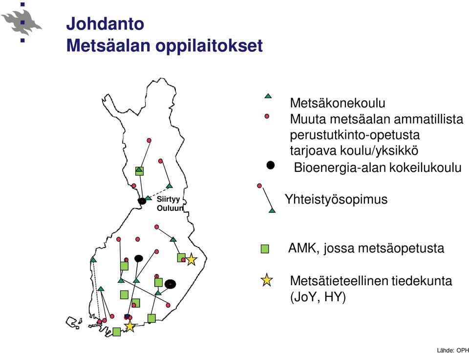 Bioenergia-alan kokeilukoulu Siirtyy Ouluun Yhteistyösopimus