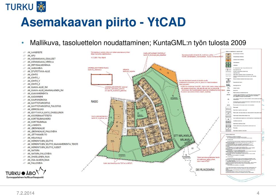 noudattaminen; KuntaGML:n