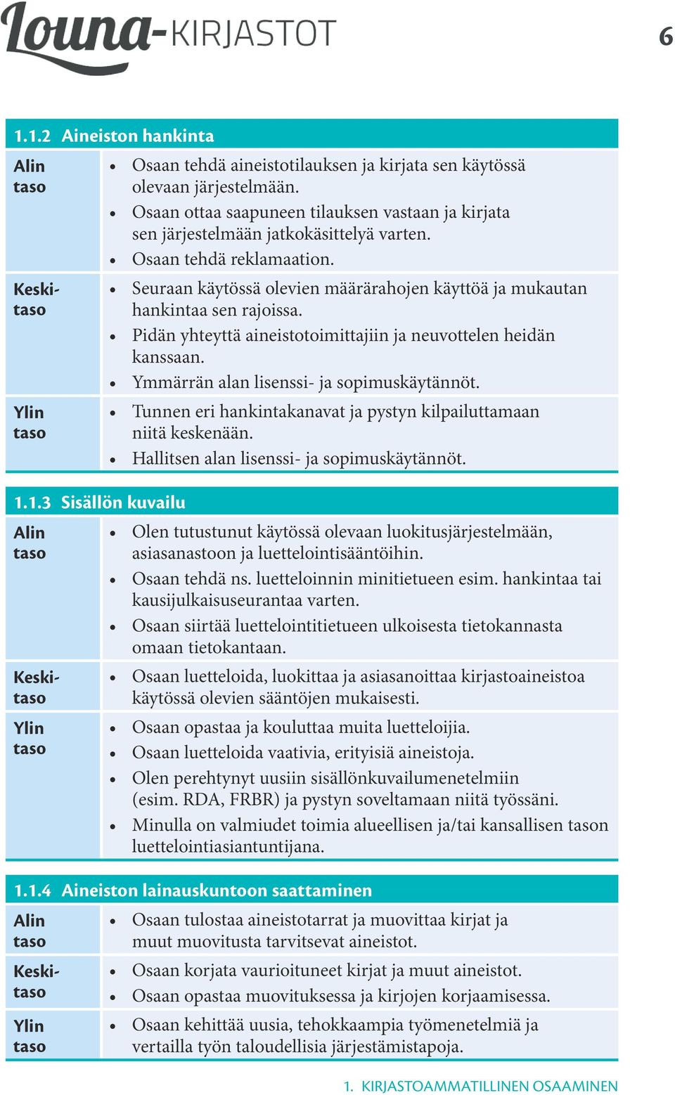 Pidän yhteyttä aineistotoimittajiin ja neuvottelen heidän kanssaan. Ymmärrän alan lisenssi- ja sopimuskäytännöt. Tunnen eri hankintakanavat ja pystyn kilpailuttamaan niitä keskenään.