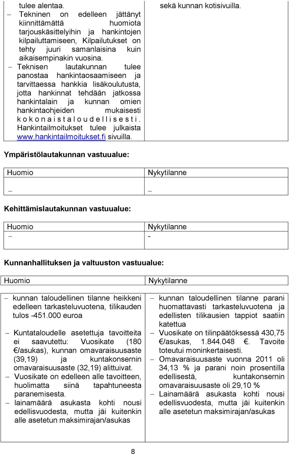 s t a l o u d e l l i s e s t i. Hankintailmoitukset tulee julkaista www.hankintailmoitukset.fi sivuilla. sekä kunnan kotisivuilla.